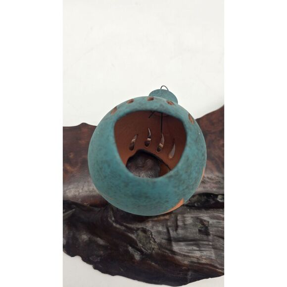 2016 Native American ACOMA NM  Pottery Lizard / Bear Claw Ornament, Signed Lewis - Picture 11 of 11